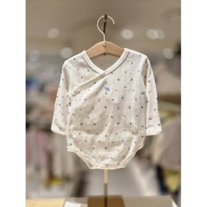 블루독베이비 10 25SS봄신상 (WH) 베리아일렛배내바디슈트 (4517004003)
