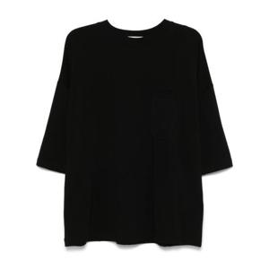이자벨베네나토 긴팔 티셔츠 UJ02S25 01 BLACK
