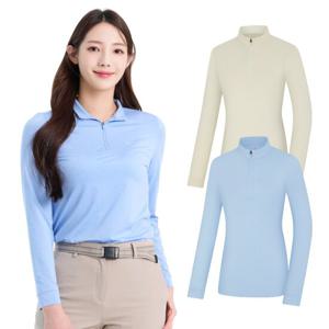 콜핑 여성 봄 하이쿨 집업 티셔츠 럭키(여) KWT4232W