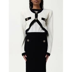 [BALMAIN] 여성 가디건 EF1KA120KH91 GAU 화이트 /6
