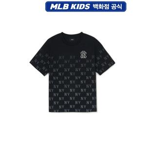 MLB키즈 빈티지 모노그램 전판 티셔츠 (7ATSMV35350BKS)