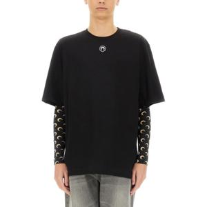 마린세르 반팔 티셔츠 MTT077A CJER0009BK99 BLACK