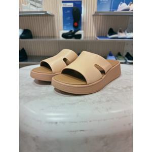 [FITFLOP][F-모드] FFSO5E227I3 25S S 레더 H바 베이지 여성 플랫폼 슬라이드
