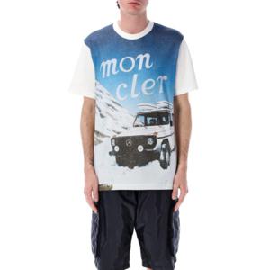 몽클레어 반팔 티셔츠 25P8C0000389AB9 001 WHITEBLUE