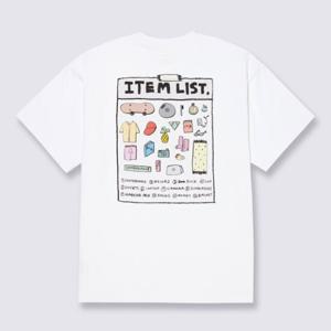 반스 아티스트 컬렉션 Vans X Riroo 아이템 리스트 반소매 티셔츠 VN000QF4WHT1