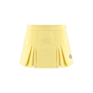 카사블랑카 숏 스커트 WPS24SK09601 01 YELLOW