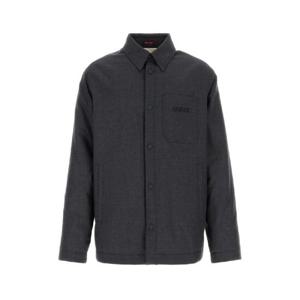 GUCCI Dark grey polyester blend padded shirt 791432ZAQ9Y 1165
