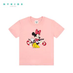 [NY KIDS JUNIOR]디즈니 주니어 반팔티(NY) G215 인디핑크