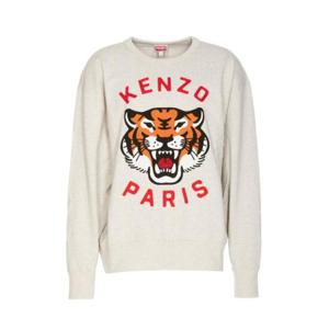 Kenzo 럭키 타이거 로고 자수 스웨트셔츠 FE58SW0104MF 93A TP934687576