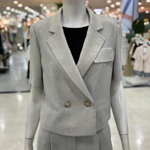 SOUP sh06 르세라 고급소재 하객룩 반팔자켓 AB5TJQ1A