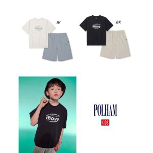 [폴햄키즈] 공용) 화섬 상하의 쇼츠 셋업 PKF2TS3590