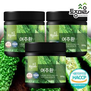 [토종마을]HACCP인증 국산 여주환 300g X 3통