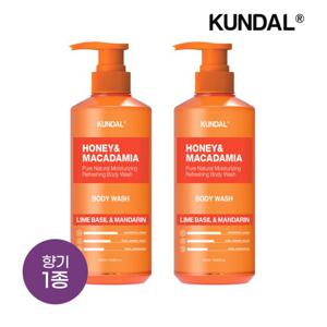 쿤달 허니앤마카다미아 퓨어 바디워시 아로마 에디션 500ml x2개