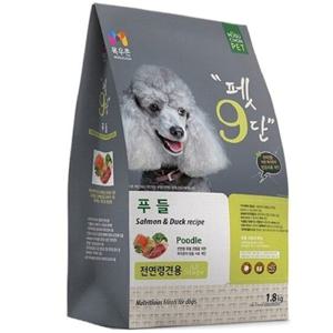 D11 애견사료 목우 펫9단 푸들전용 1.8KG