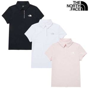 [노스페이스]  NT7PQ31 여성 아이스 그린 반팔 폴로 NT7PQ31ABC