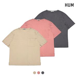 [HUM]남) 실켓 세로절개 포켓 티셔츠(FHPMCTR105M)