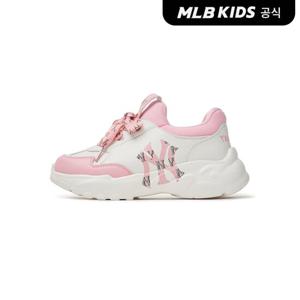 [MLB키즈]빅볼청키 플렉스 걸즈 모노그램 NY (L.Pink)7FSHCM14N-50PKL