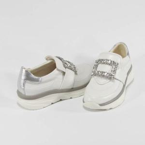 [소다(여성화)]여성 크리스탈 포인트 슬립온 5CM(ALS406LS30)-J