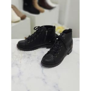 한슈 세이브존09 레이스업 워커 여성 부츠 앵클 3cm HS681017vk