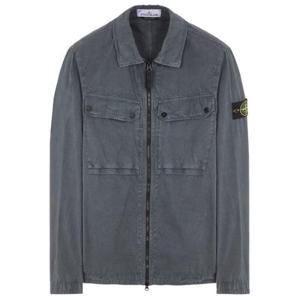 스톤 아일랜드 가죽 자켓 7915102WN V0162 Free Lead Grey