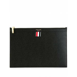 [THOM BROWNE] 남성 WalletsPurses 스몰 도큐먼트 홀더 인 페블 그레인 레더 MAC019L00198 001 블랙 /9