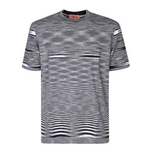 미소니 반팔 티셔츠 UC23SL03 BK013B F9026 Black