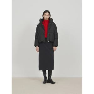 [쥬크]글로시 하이넥 구스 다운패딩_Z244PSG811