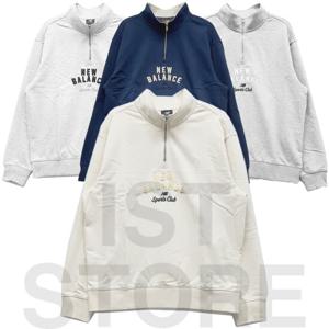 뉴발란스 티셔츠 IST 공용 스포츠클럽 반집업 맨투맨 NBNCFCO123