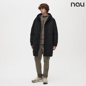 나우  (1NUPAW4901_BK) U야상다운자켓R BLACK