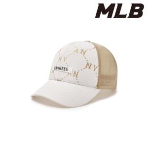 MLB (3AMCM0153-50IVS) 다이아 모노그램 스포티브 메쉬캡