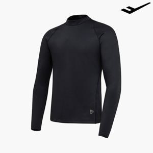 [프로스펙스] 남성 FW 겨울 긴팔 기모 베이스 레이어 티셔츠 PW3MT24F122 블랙 기능성 몽크넥
