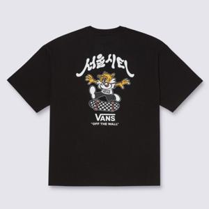 [VANS] 공용 서울 타이거 티셔츠 VN000RFEBLK BLACK