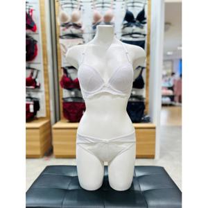 [바디시크릿] 섹시쿠키]스프링 웨딩 화이트 브라 햄팬티 셋트 SCWBZ305 SCWPZ305