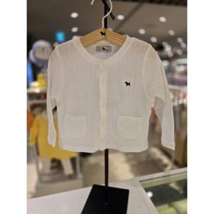 [블루독베이비] 25 SS(IV)베이비코튼가디건(4531320101) 면 바람막이 돌 백일 조카선물 유아 아기옷 간절기