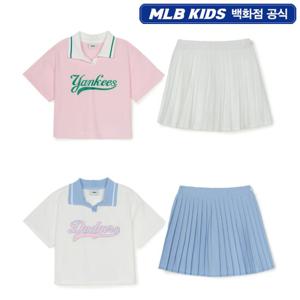 [MLB KIDS] 바시티 여아 티셔츠 세트 (7FS1V0653)