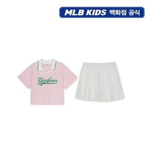 MLB키즈  여아 바시티 스커트세트CL (7FS1V065350PKL)
