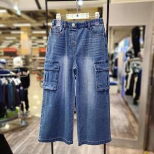 에스핏 HC09 블루건빵와이드데님여름청바지 SJZ303FJPT44