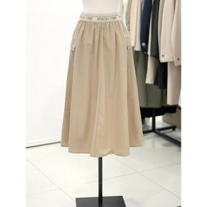 메종블랑쉬 세이브존03 레터링 밴드 포켓 스커트 AGM252JSK402A