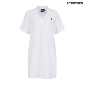 [하이드로겐] 여성 테리 반팔 원피스 H21D2OP603_WH