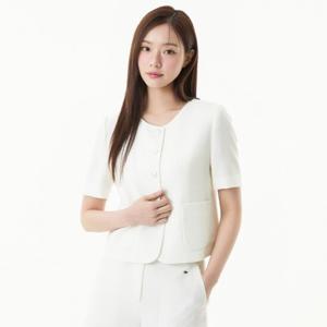 플라스틱아일랜드  아웃포켓 반팔 자켓 (PR2WJ483)