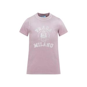프라다 반팔 티셔츠 3557BSOOO 16XS F0203 MALVA PINK PURPLE