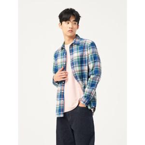 [빈폴멘] 마드라스 체크 셔츠  블루 (BC5364C26P)