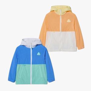 휠라키즈(FILA KIDS) (FK2JKH2403X) Travel club 컬러블럭 바람막이