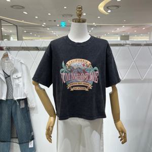 [밸리걸] 썸머타임 프린트 티셔츠 131390
