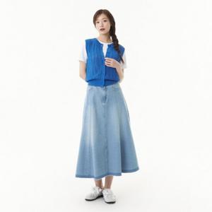 플라스틱아일랜드  크로셰 조직감 오픈 베스트 (PR2KV481)