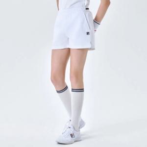 M 휠라반바지 KQC FS2TRG2351F-WHI 탑플레이어 허리밴드 반바지
