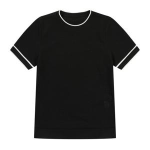 [볼빅] 여성 골프 조직 라운드 반팔 티셔츠 VLTSP306_BK