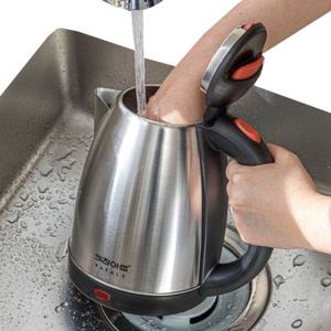 전기주전자 스텐 1.5L 무선포트 키친아트RF15 스텐무