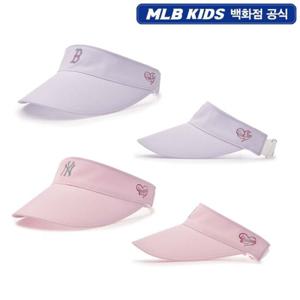 [MLB KIDS] 7FSCB0153 애슬레져 여아 밴딩 경량 썬캡
