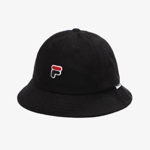 휠라모자 TQJ FK3CPE5340X-BLK F로고 버킷햇